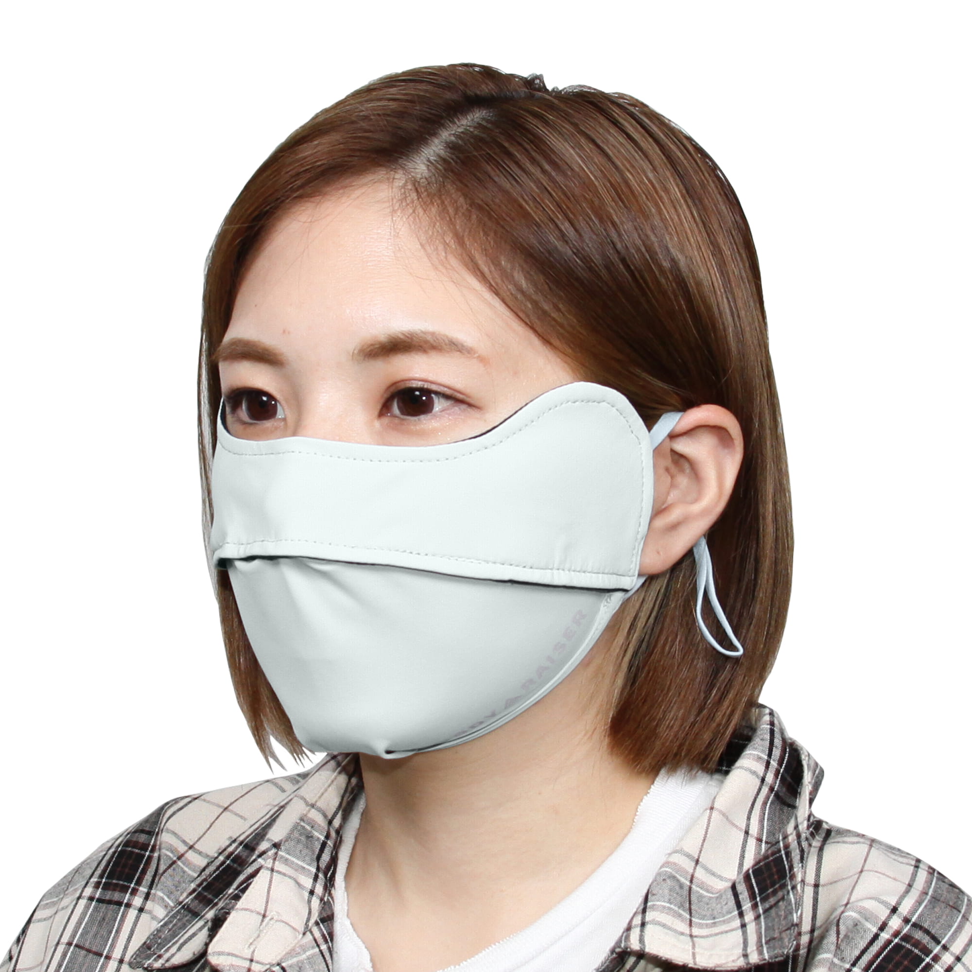冷感 マスク 鼻穴付き 呼吸穴 uv 接触冷感 マスク 洗える 日焼け防止 uvカット 紫外線対策 おしゃれ 快適マスク ひんやり 「meru1」