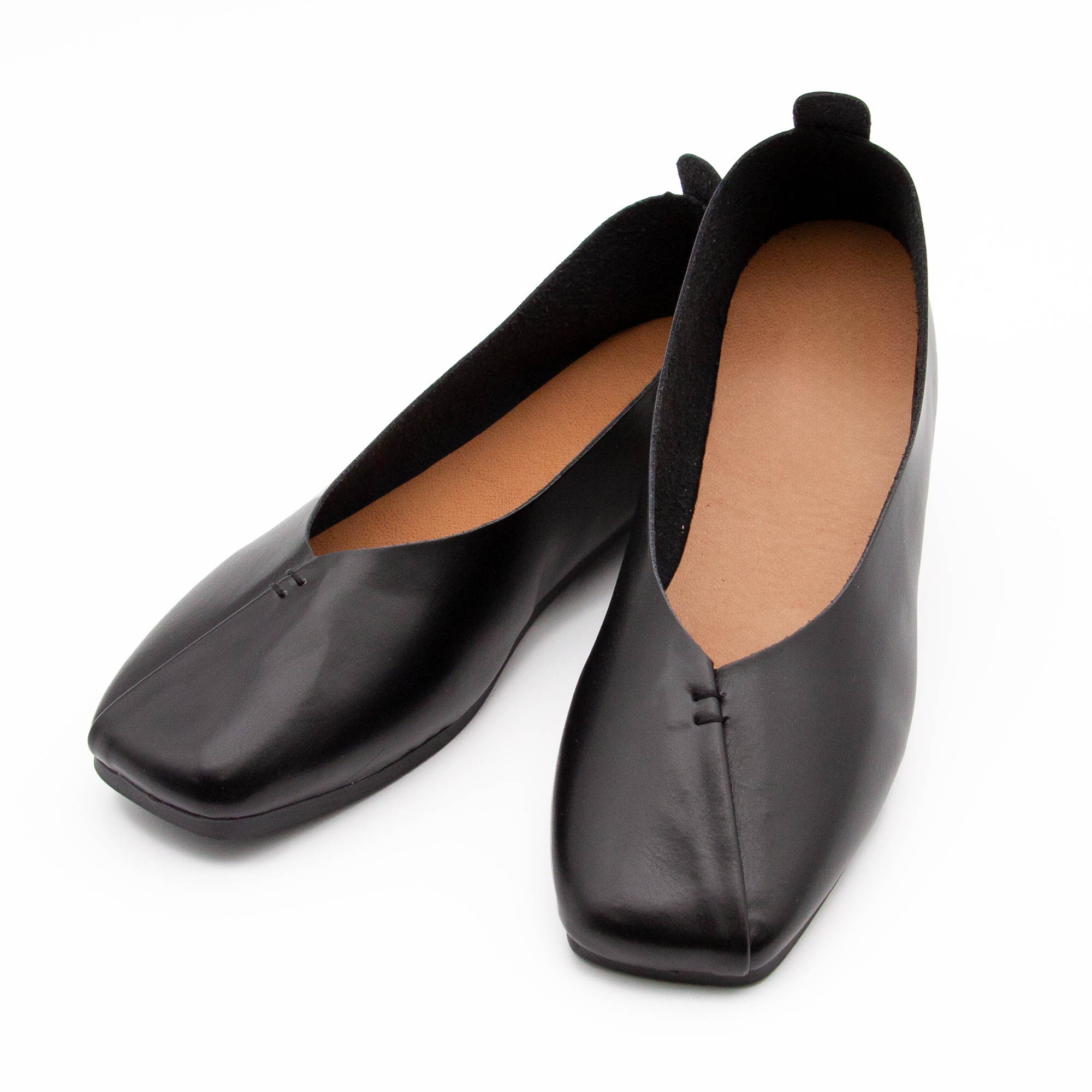 携帯スリッパ レディース メンズ 折らない かかと付き スリッパ かかと踏める 収納バッグ付 軽量撥水 Vカット パンプス風 バブーシュ 美脚魅せヒール [meru] | Smatabi | 02