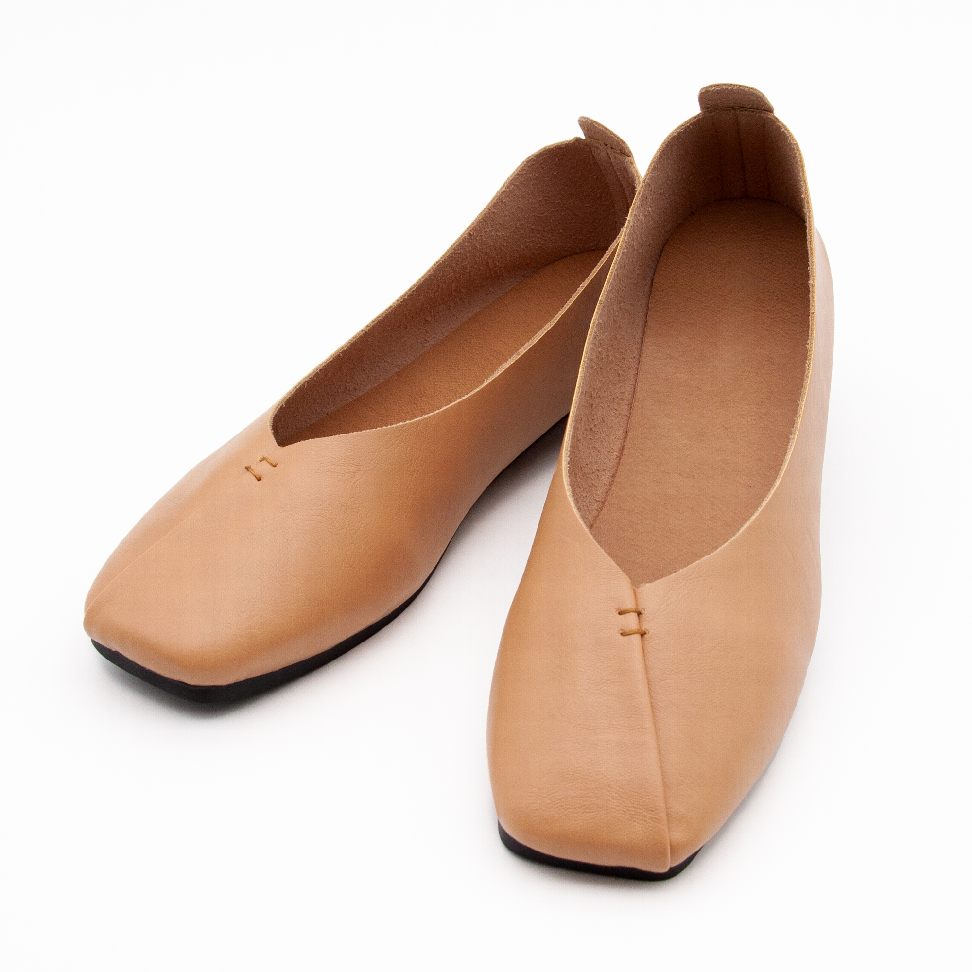 携帯スリッパ レディース メンズ 折らない かかと付き スリッパ かかと踏める 収納バッグ付 軽量撥水 Vカット パンプス風 バブーシュ 美脚魅せヒール [meru] | Smatabi | 03