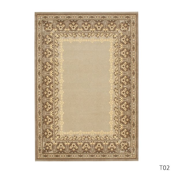 匿名配送 ラグ ウィルトン織 約240×240cm プレーベル バーバーウィルトン ラグ カーペット ホットカーペット対応 防炎 丈夫 ラグ 【IQY1631994126】(57720円)