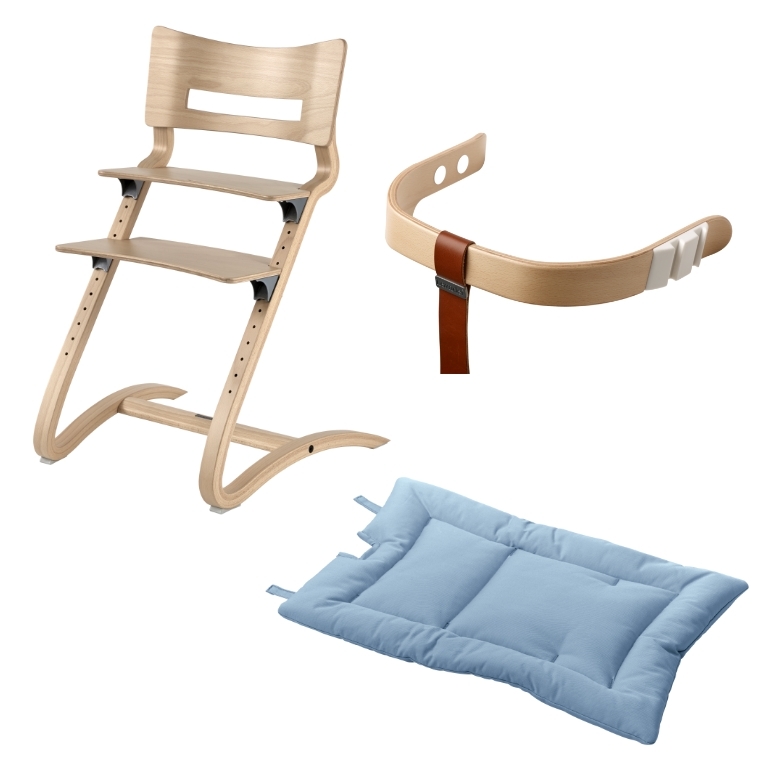 3点セット  日本正規品8年保証 ベビーチェア ハイチェア Leander (リエンダー) 木製 子供用椅子 キッズチェア 北欧 出産祝い ラッピング可 長く使える｜honda-2｜04
