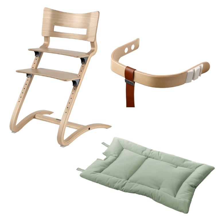3点セット  日本正規品8年保証 ベビーチェア ハイチェア Leander (リエンダー) 木製 子供用椅子 キッズチェア 北欧 出産祝い ラッピング可 長く使える｜honda-2｜08