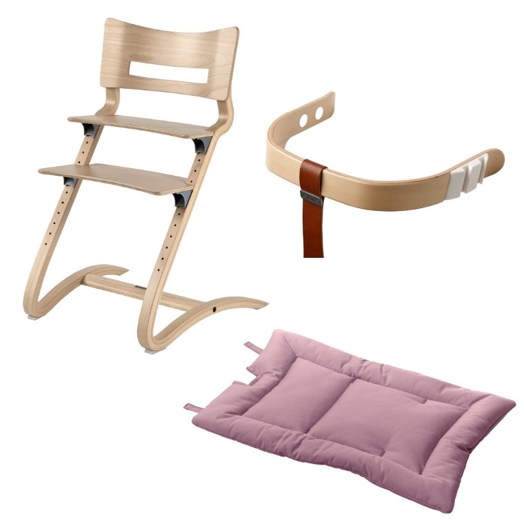 3点セット  日本正規品8年保証 ベビーチェア ハイチェア Leander (リエンダー) 木製 子供用椅子 キッズチェア 北欧 出産祝い ラッピング可 長く使える｜honda-2｜03
