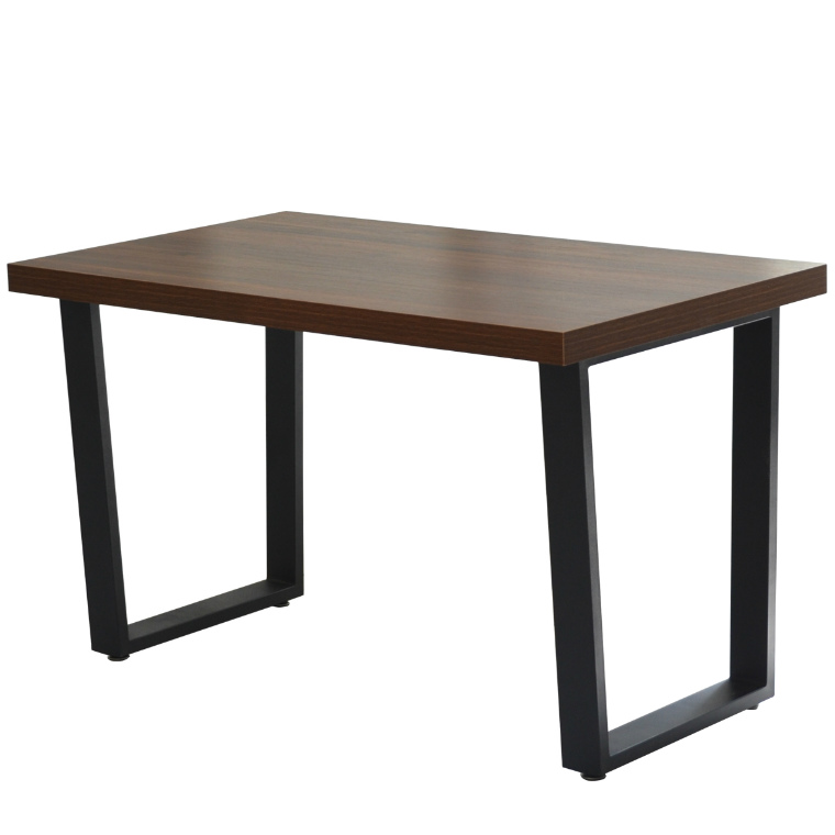 ダイニングテーブル テーブル 机 食卓 おしゃれ 単品 1枚板風 幅120cm メラニン アイアン シンプル モダン 北欧 木目 ONDT-0055 B.Bファニシング｜honda-2｜02