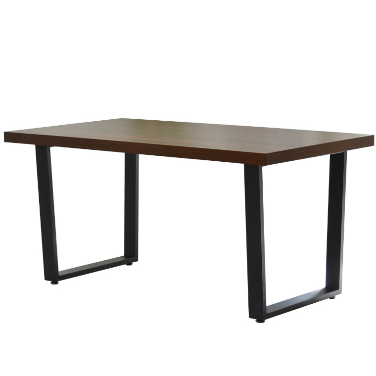 ダイニングテーブル テーブル 机 食卓 おしゃれ 単品 1枚板風 幅150cm メラニン アイアン シンプル モダン 北欧 木目 ONDT-0056 B.Bファニシング｜honda-2｜02