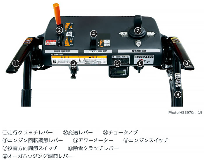 ホンダ（HONDA） 除雪機 家庭用 HSS970n-J1 小型 エンジン式 除雪幅