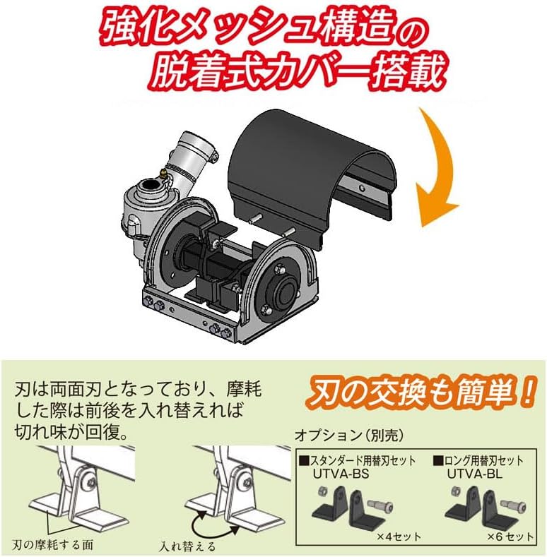 IDEC（アイデック） iDECH スーパーうね草取りまーVA スタンダード(ASU