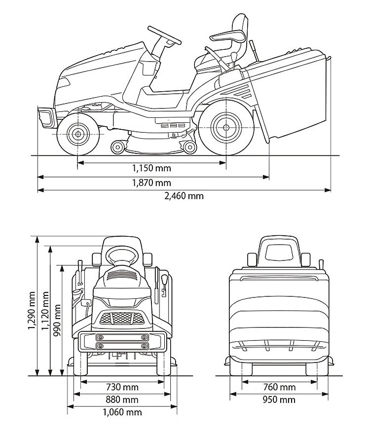 ホンダ 乗用 芝刈り機 HF2417K5 刈幅102cm グラスバッグ300L標準装備 排気量530cc 送料別途 :HF2417:プラウ  オンラインストア - 通販 - Yahoo!ショッピング