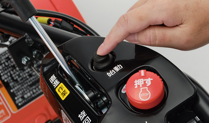 Kubota クボタ耕うん機 Haruna smart TRS6000-E セルスタータ