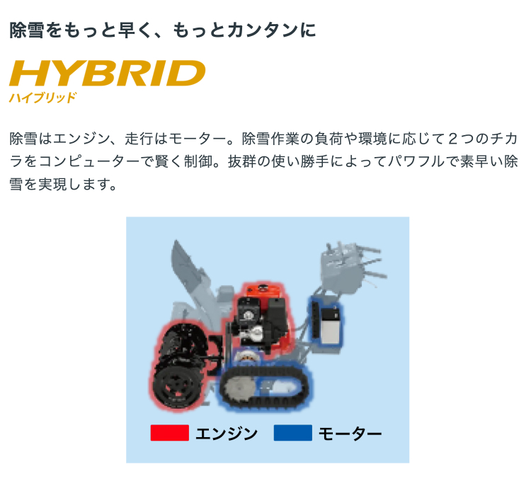 ホンダ（HONDA） 除雪機 家庭用 HSS960i-JX (クロスオーガ仕様) 小型