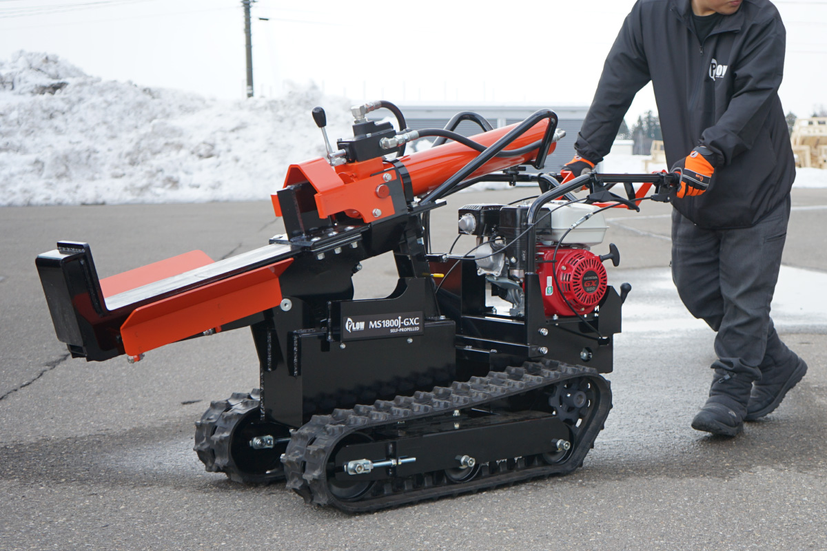 PLOW（プラウ） プラウ自走式 薪割り機 MS1800J-GXC ホンダ