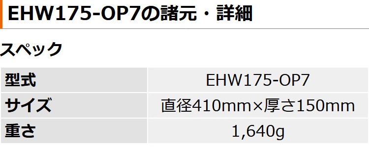 PLOW 高圧洗浄機 EHW175用 ブラシ型洗浄ノズル EHW-OP7 プラウ 