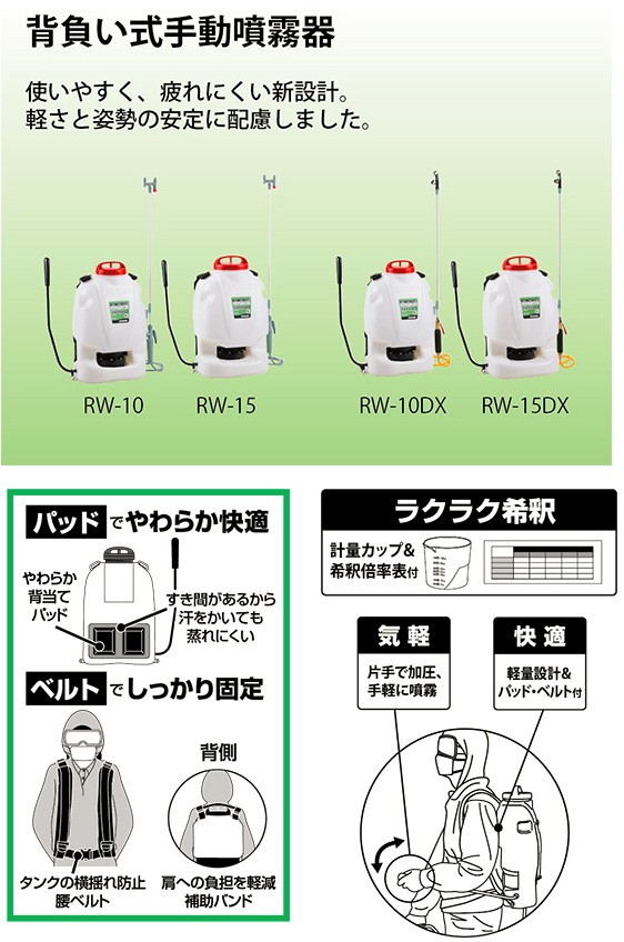 工進（KOSHIN） 「7/31〜P+5%」工進 背負式手動噴霧器 グランド