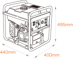 ホンダ（HONDA） サイクロコンバーター 発電機 EB26 JN 段済み可能