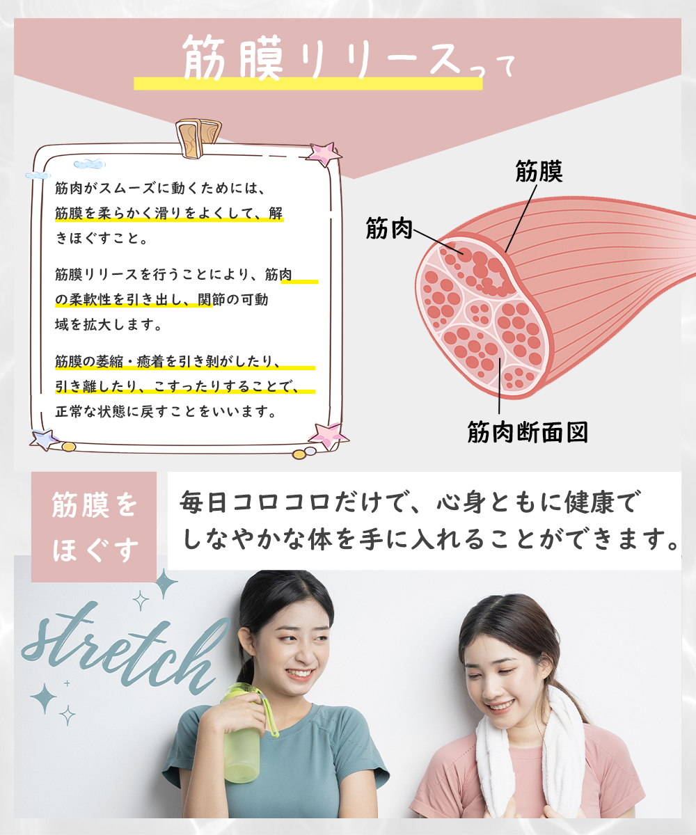 フォームローラー 筋膜ローラー ストレッチローラー ヨガポール