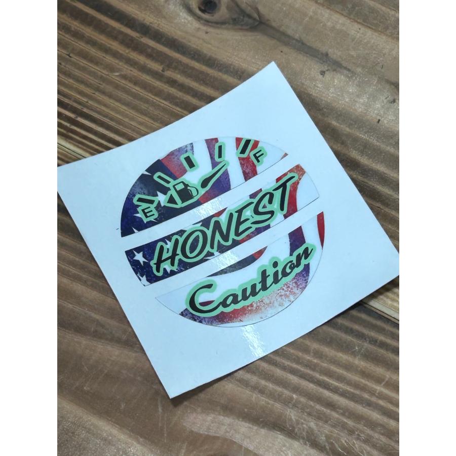 Honest 燃料 キャップ ステッカー (イラスト系) :honest-sticker650:オネストハワイヤフー店 - 通販 ...