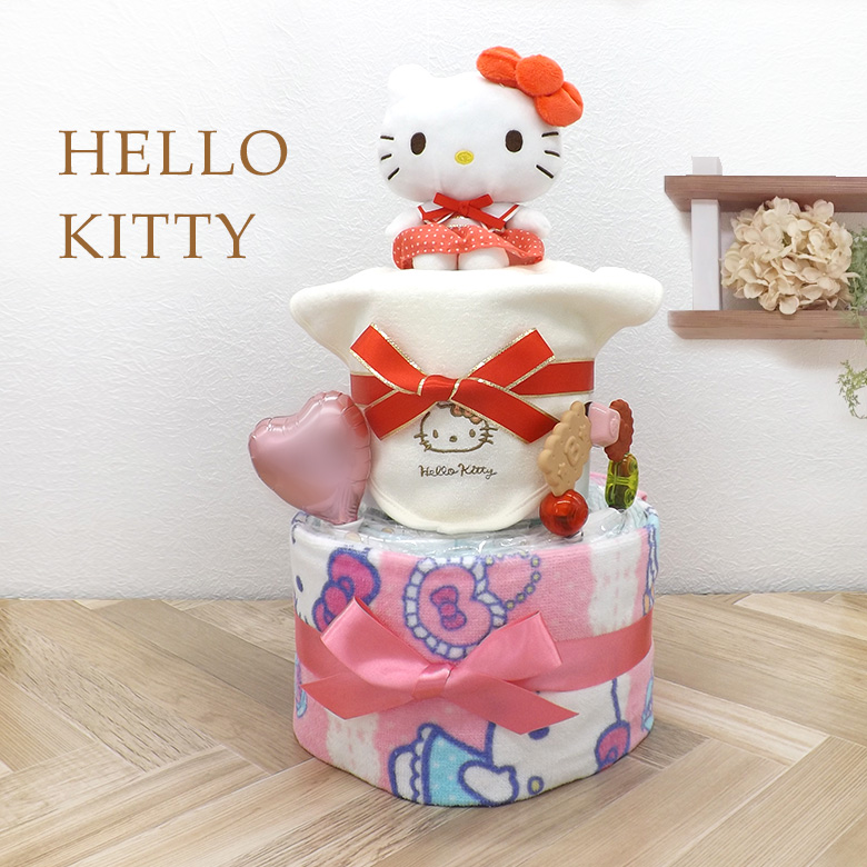 おむつケーキ ちいかわ オムツケーキ 出産祝い 2段 紙おむつ アイテム2