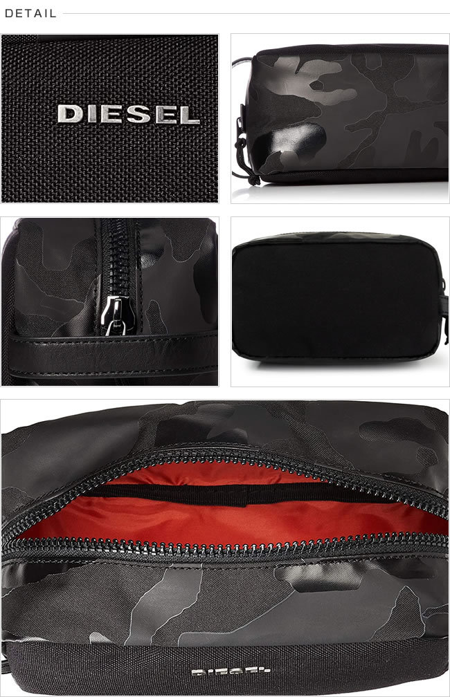 ディーゼル DIESEL セカンドバッグ ポーチ X06127 P2292 F-URBHANITY POUCH インバッグ ブラック カモフラ  DS2321 :DS2321:HONEYFLAVOR - 通販 - Yahoo!ショッピング