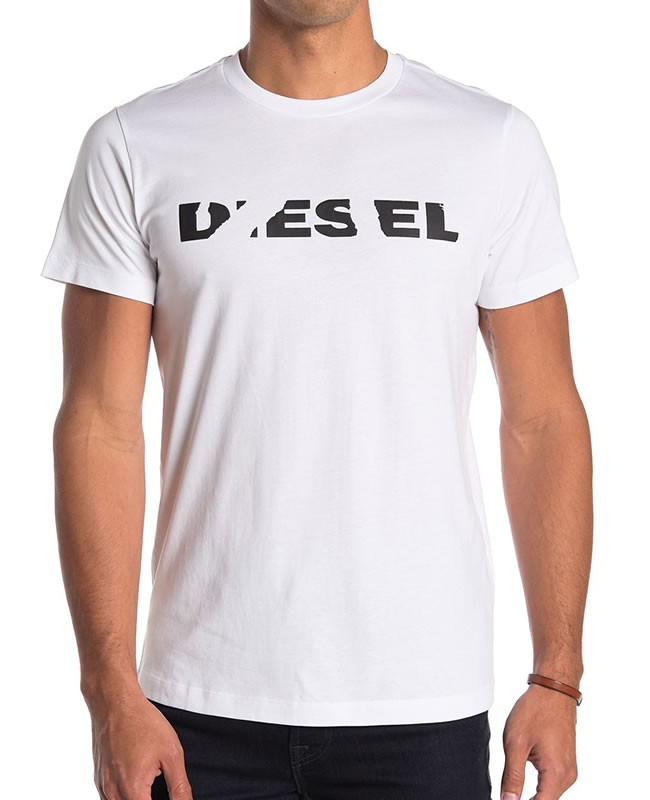 ディーゼル DIESEL Tシャツ メンズ 半袖 Tee 00STXQ R091B T-DIEGO 