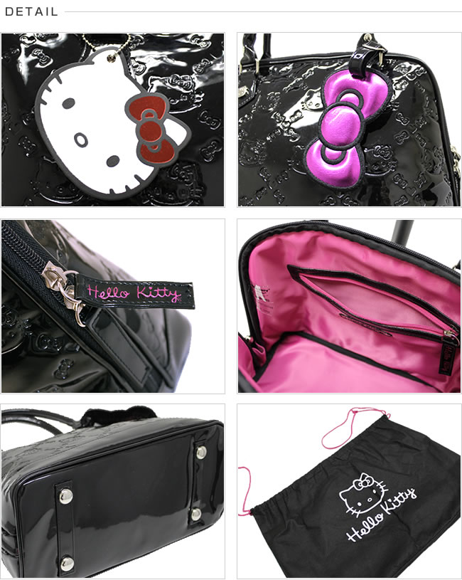 ラウンジフライ　Loungefly　ハローキティ HELLOKITTY コラボ エナメル エンボスバッグ LF10007 正規品 本物保証