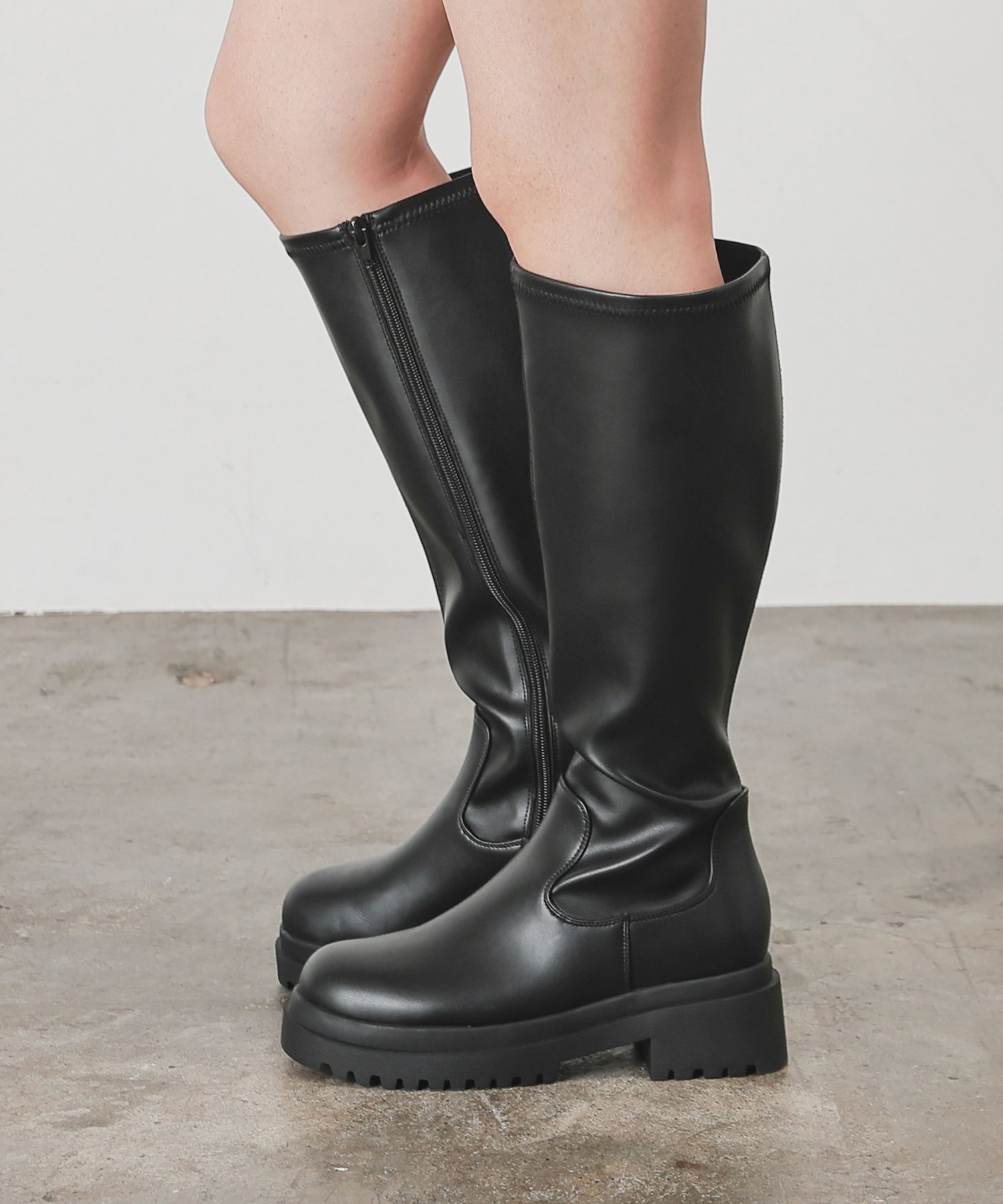 バニーブーツ　厚底　レインブーツ aimoha（アイモハ） 長靴 レインブーツ 厚底ショートレインブーツ