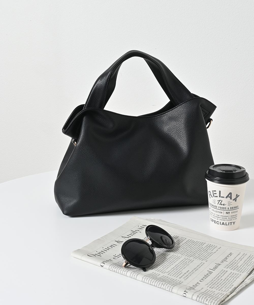 Honeys（ハニーズ） ハンドバッグ バッグ 鞄 オフィス きれいめ 合皮