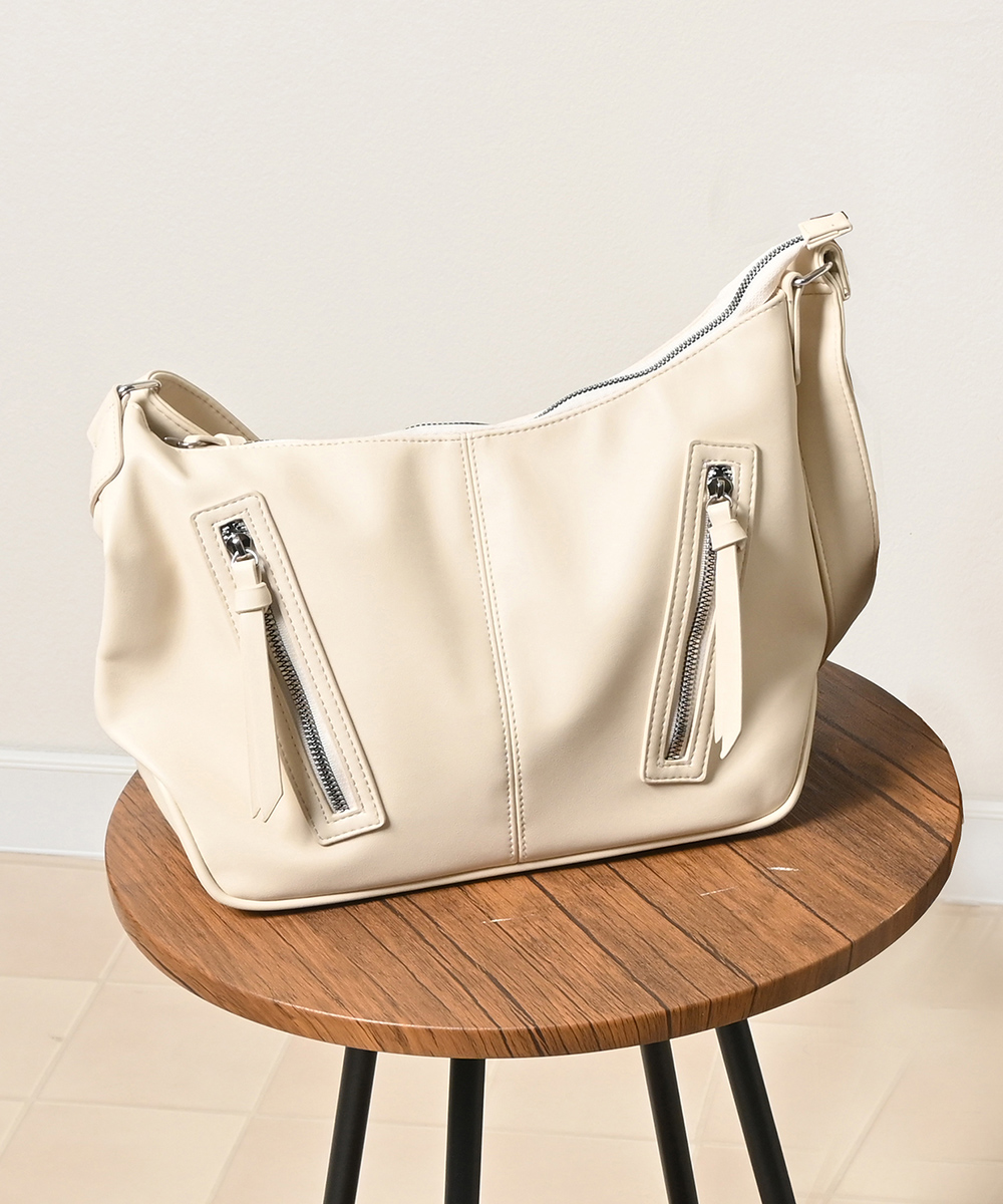 Honeys（ハニーズ） ショルダーバッグ バッグ 鞄 ダブルポケット 合皮