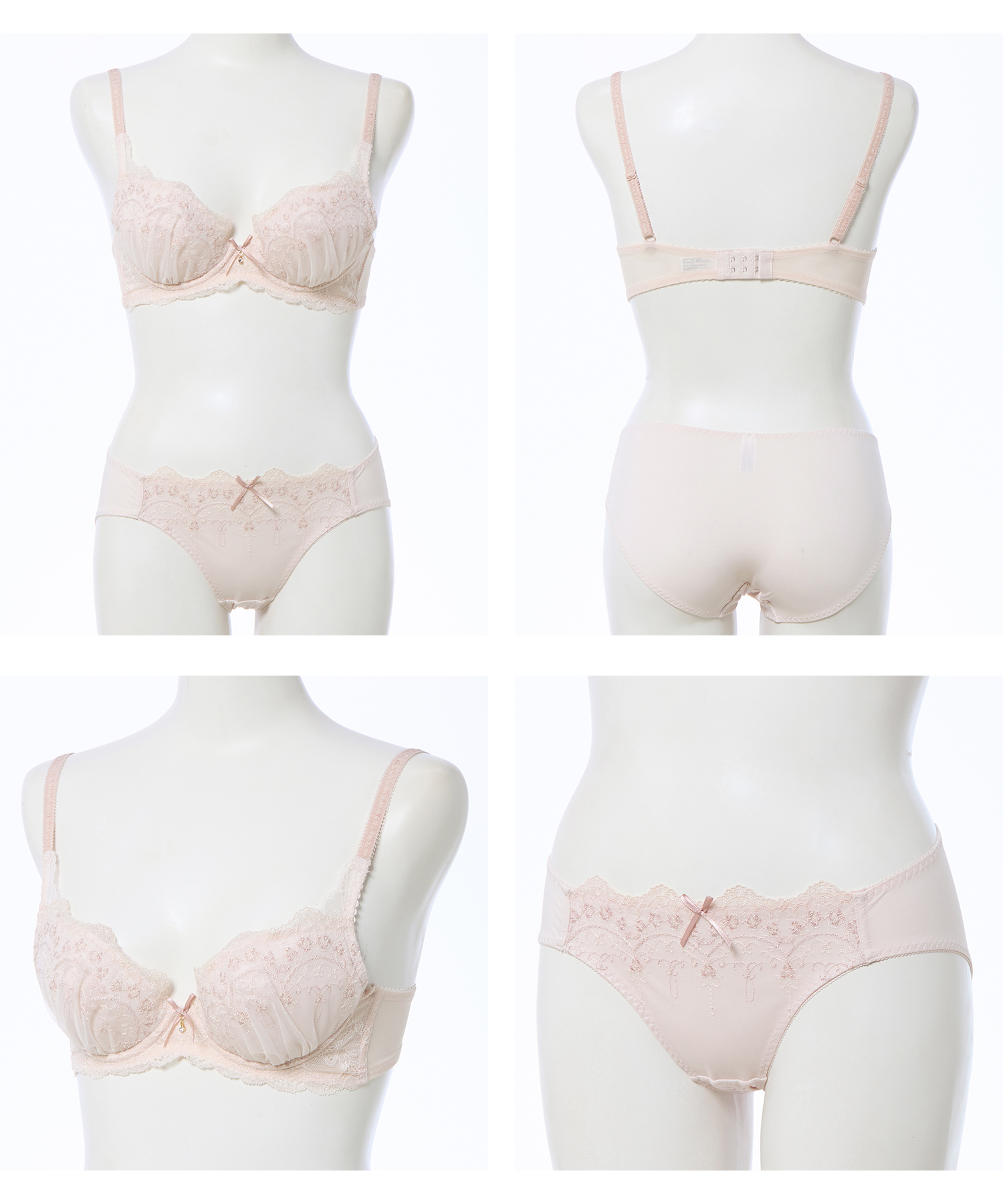 Honeys（ハニーズ） 下着 アンダーウェア ブラセット 包みこむブラ