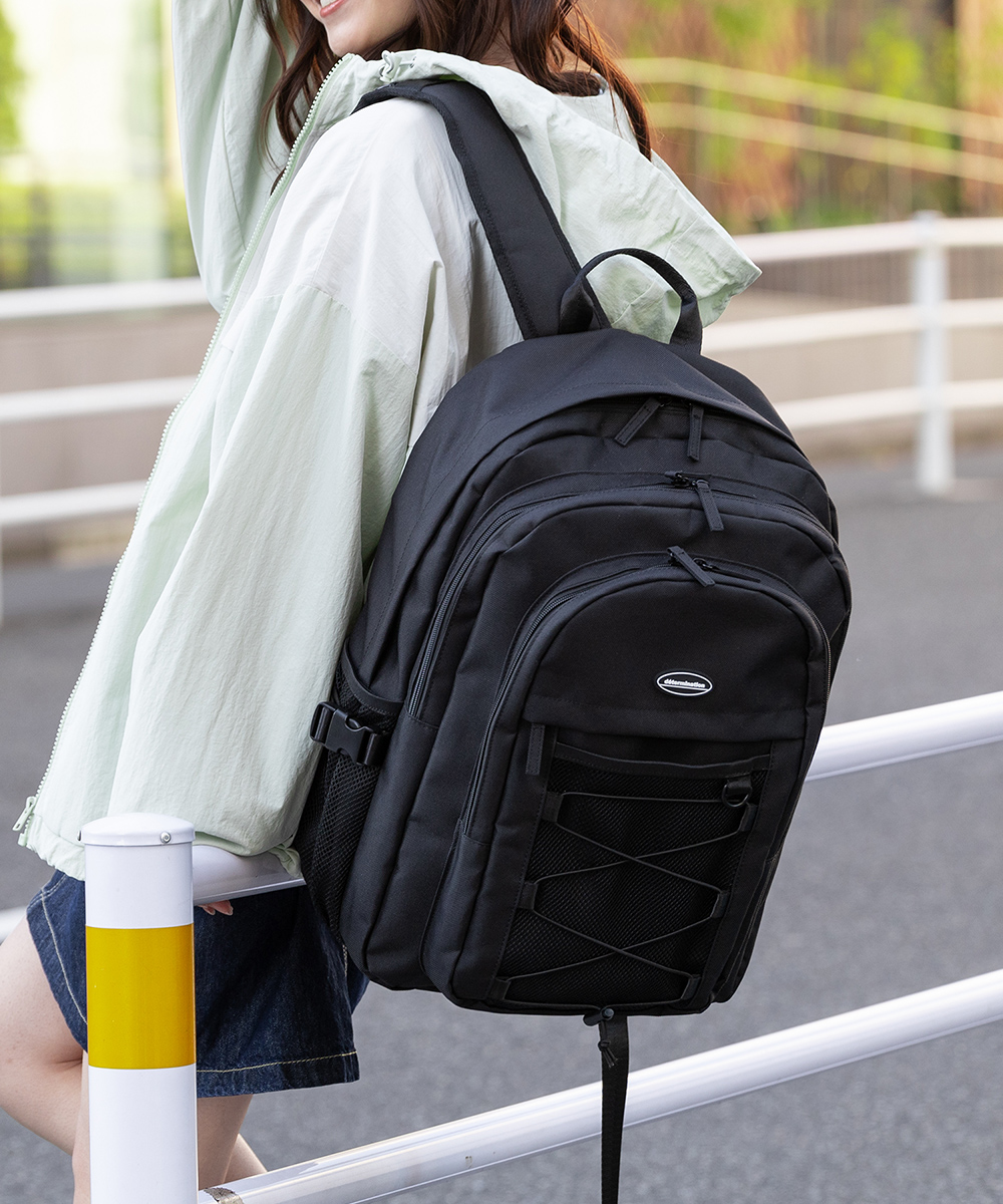 バッグ 鞄 リュック A4サイズ対応 PC タブレット 収納 通学 アウトドア レディース 白 黒 ...