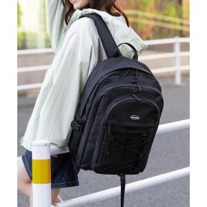 バッグ 鞄 リュック A4サイズ対応 PC タブレット 収納 通学 アウトドア レディース 白 黒 ...