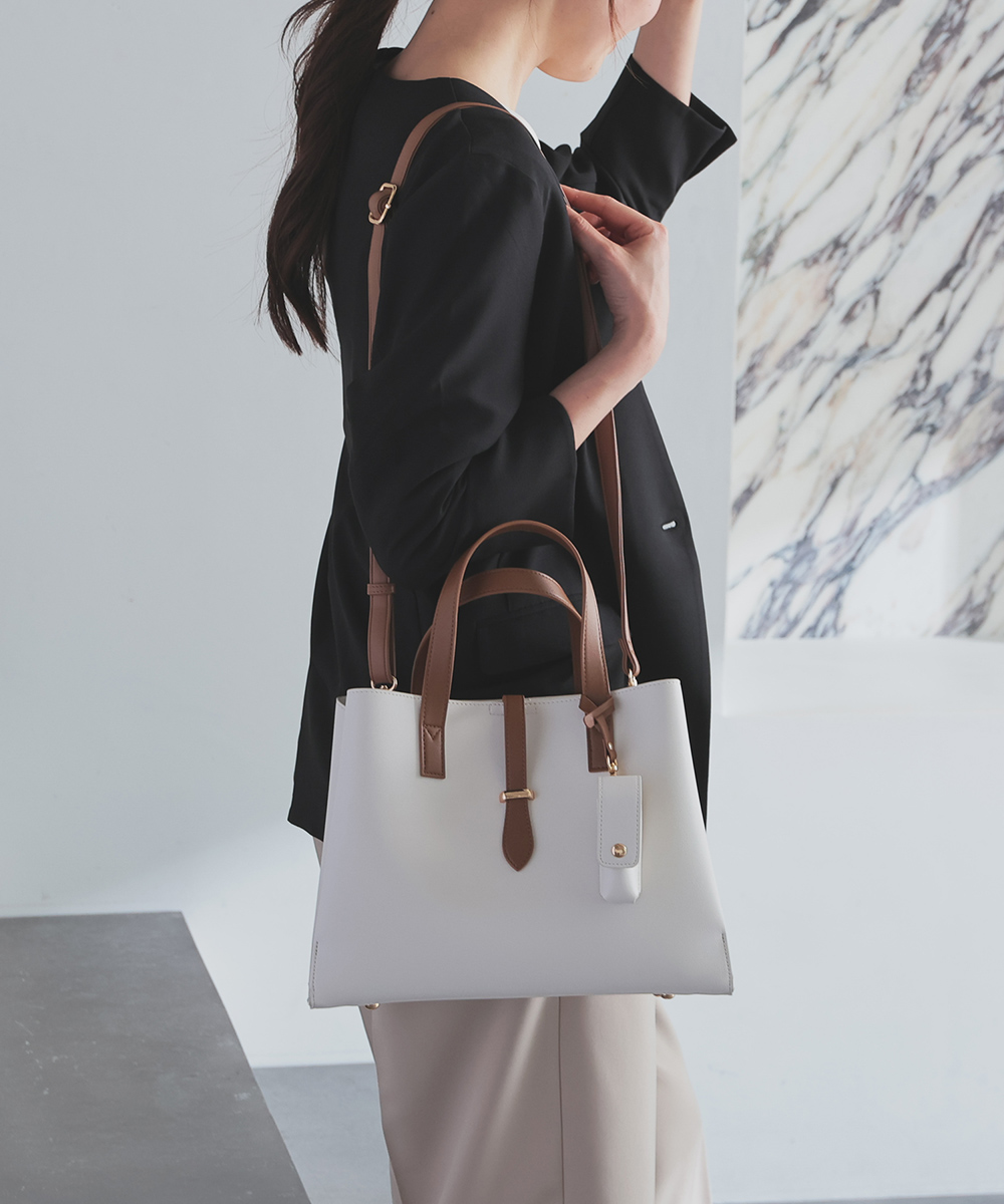 Honeys（ハニーズ） ハンドバッグ バッグ 鞄 ショルダー付き 合皮
