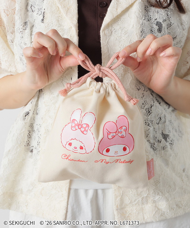 Honeys（ハニーズ） バッグ 鞄 巾着 モンチッチ サンリオ