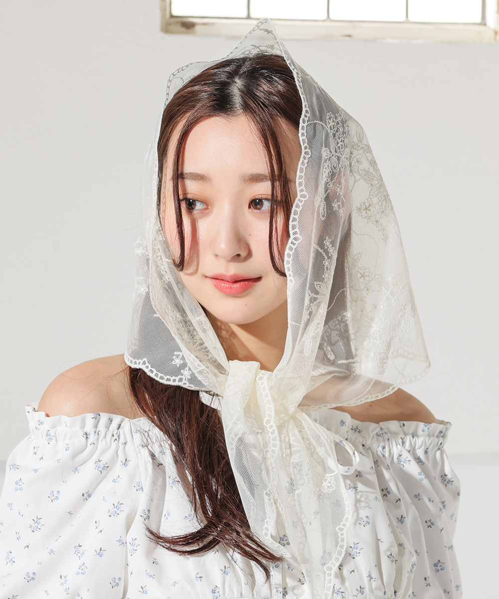 Decollte Accessoryスカーフポンチョセット新品未使用 ホワイト Honeys 