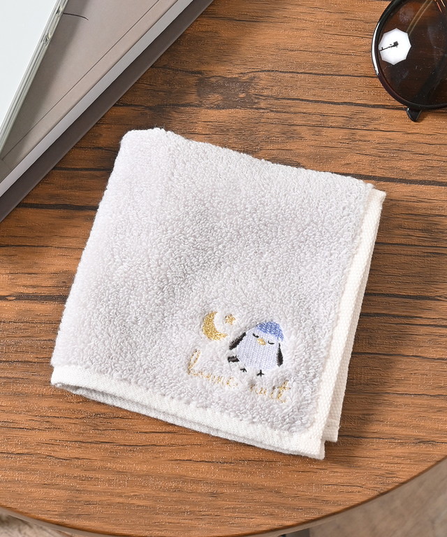 タオル・ハンカチ HoneyWorks Honeys（ハニーズ） ハンカチ タオルハンカチ ミニタオル 刺繍 ワン