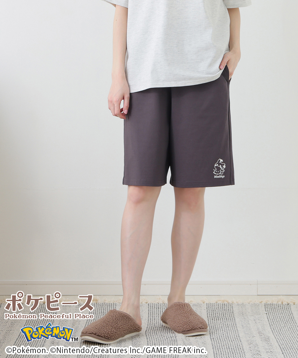 Honeys（ハニーズ） ルームパンツ ハーフパンツ ポケモン ポケピース