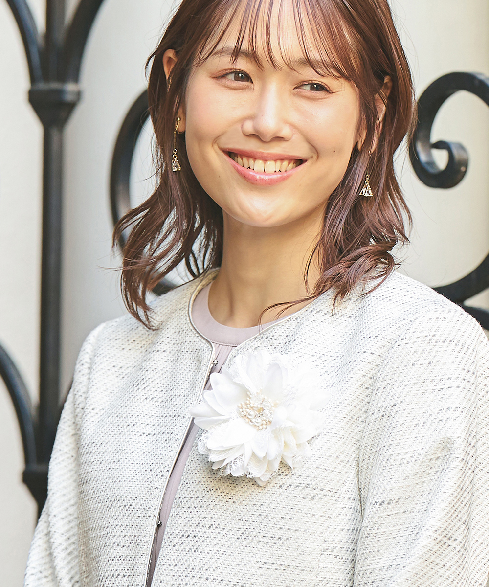 Honeys コサージュ 卒園式 ブローチ 結婚式 フォーマル