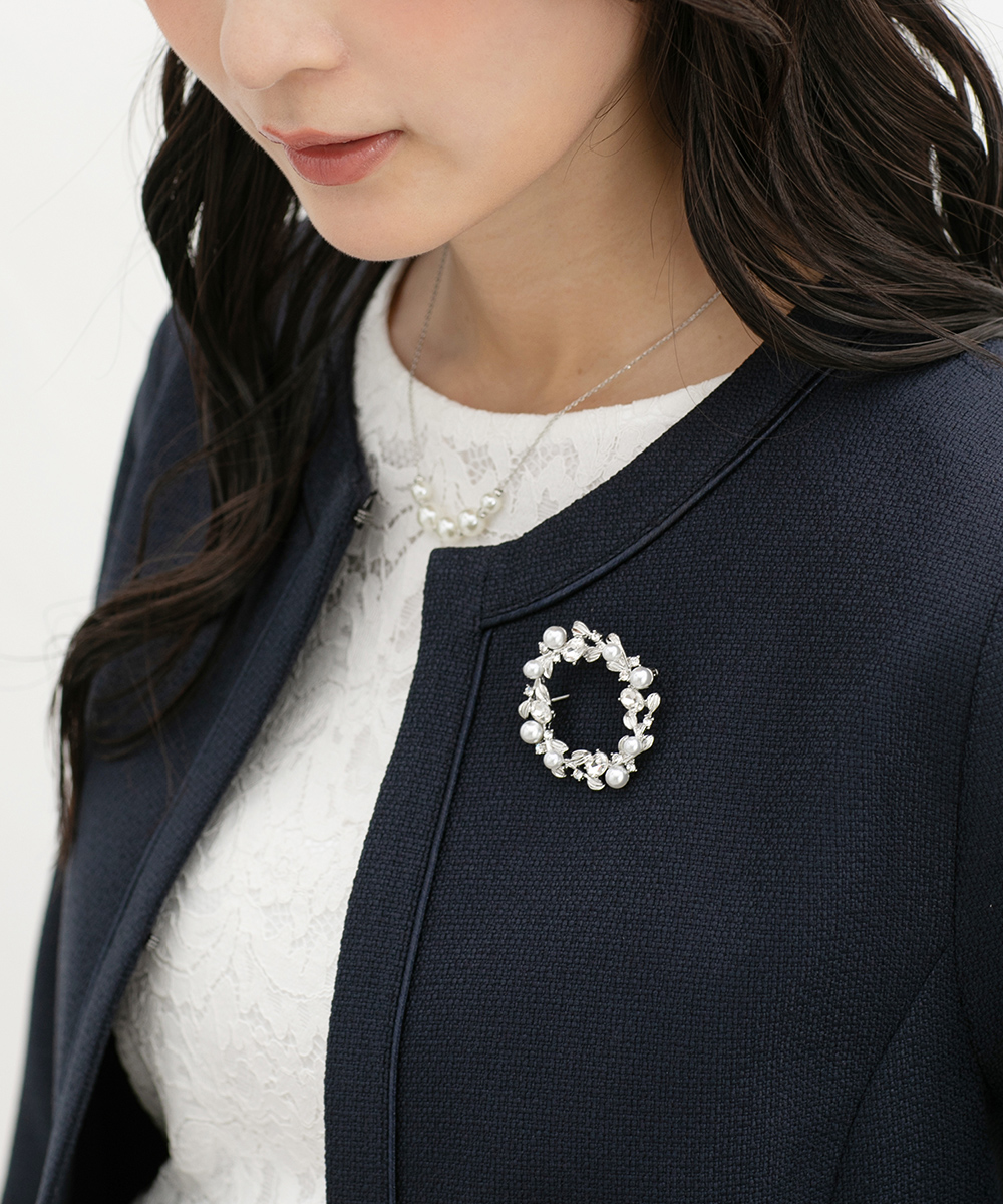 Honeys（ハニーズ） ブローチ ネックレス アクセサリー セレモニー