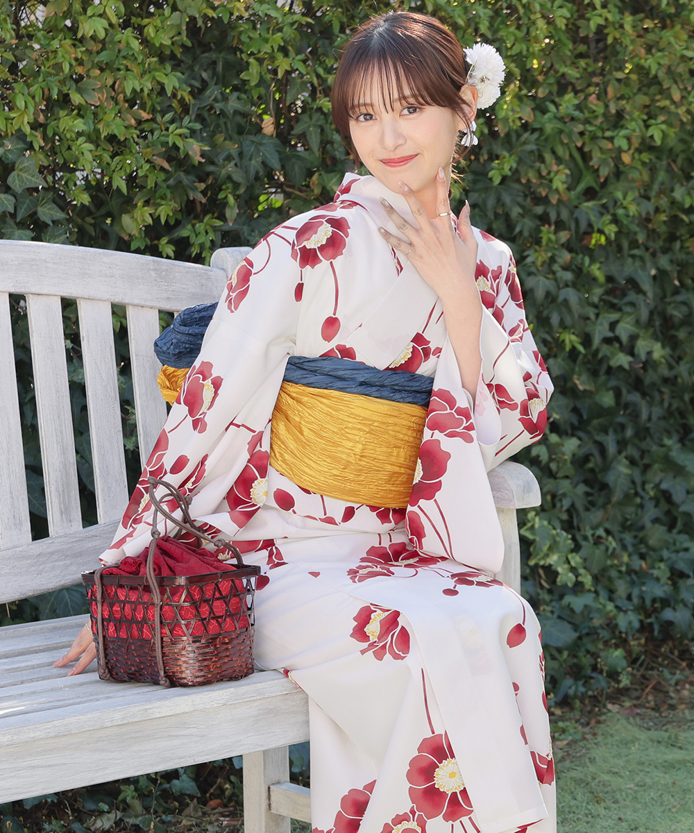 Honeys（ハニーズ） 浴衣 ゆかた 2026浴衣 レトロ 古典柄 花火大会 夏