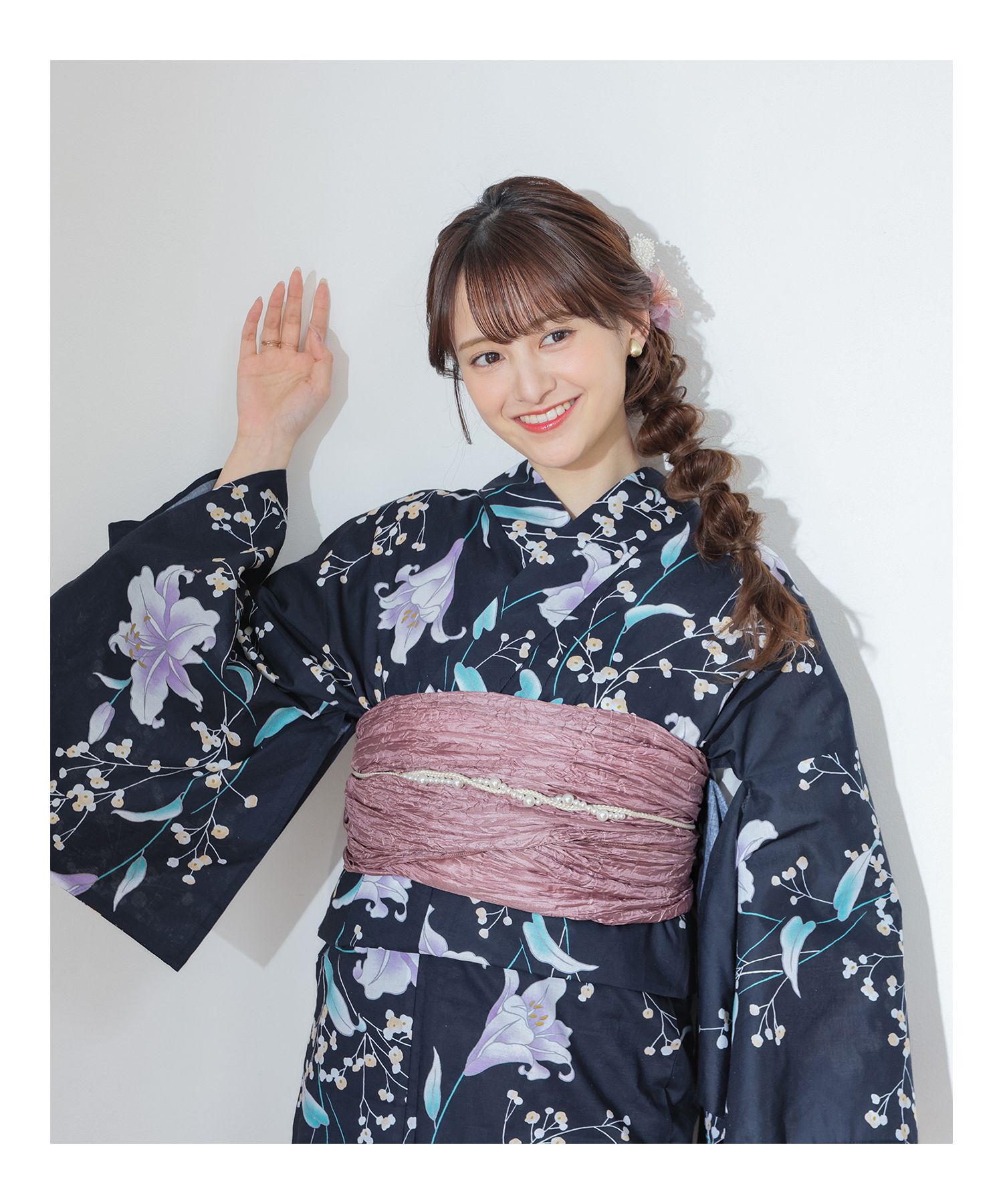 Honeys（ハニーズ） 浴衣 ゆかた 2026浴衣 レトロ 古典柄 花火大会 夏