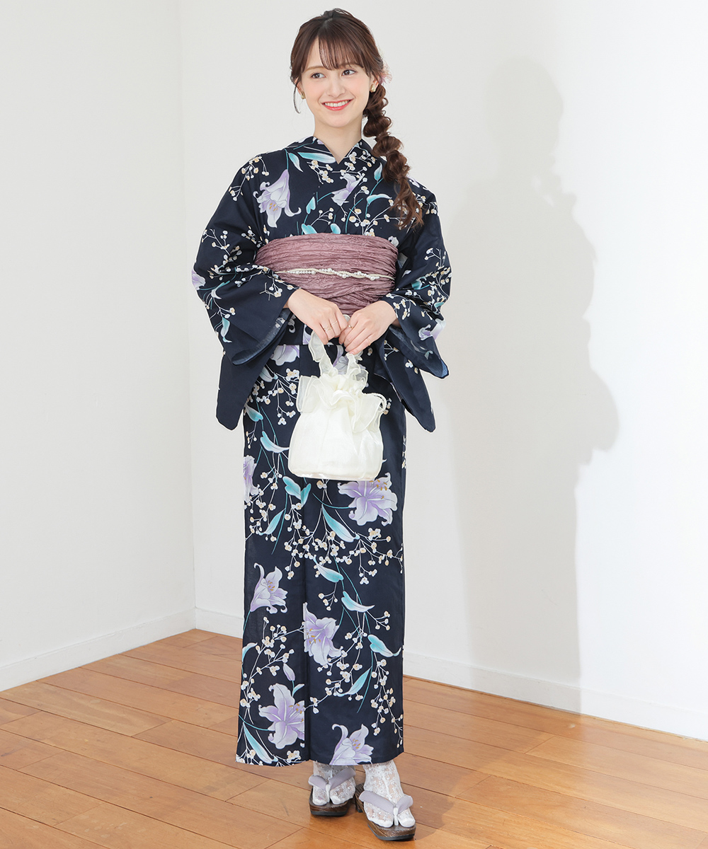 Honeys（ハニーズ） 浴衣 ゆかた 2026浴衣 レトロ 古典柄 花火大会 夏