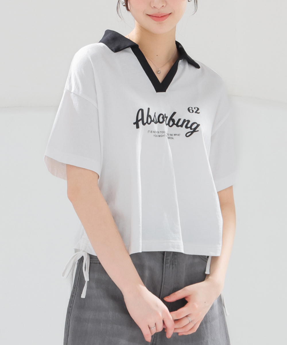Honeys（ハニーズ） トップス カットソー 半袖 コットン 綿 UVカット