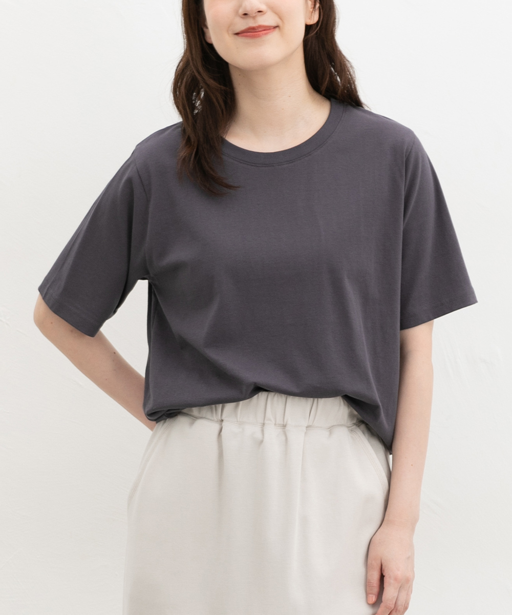 Honeys（ハニーズ） トップス カットソー 半袖 接触冷感 Tシャツ 半袖T