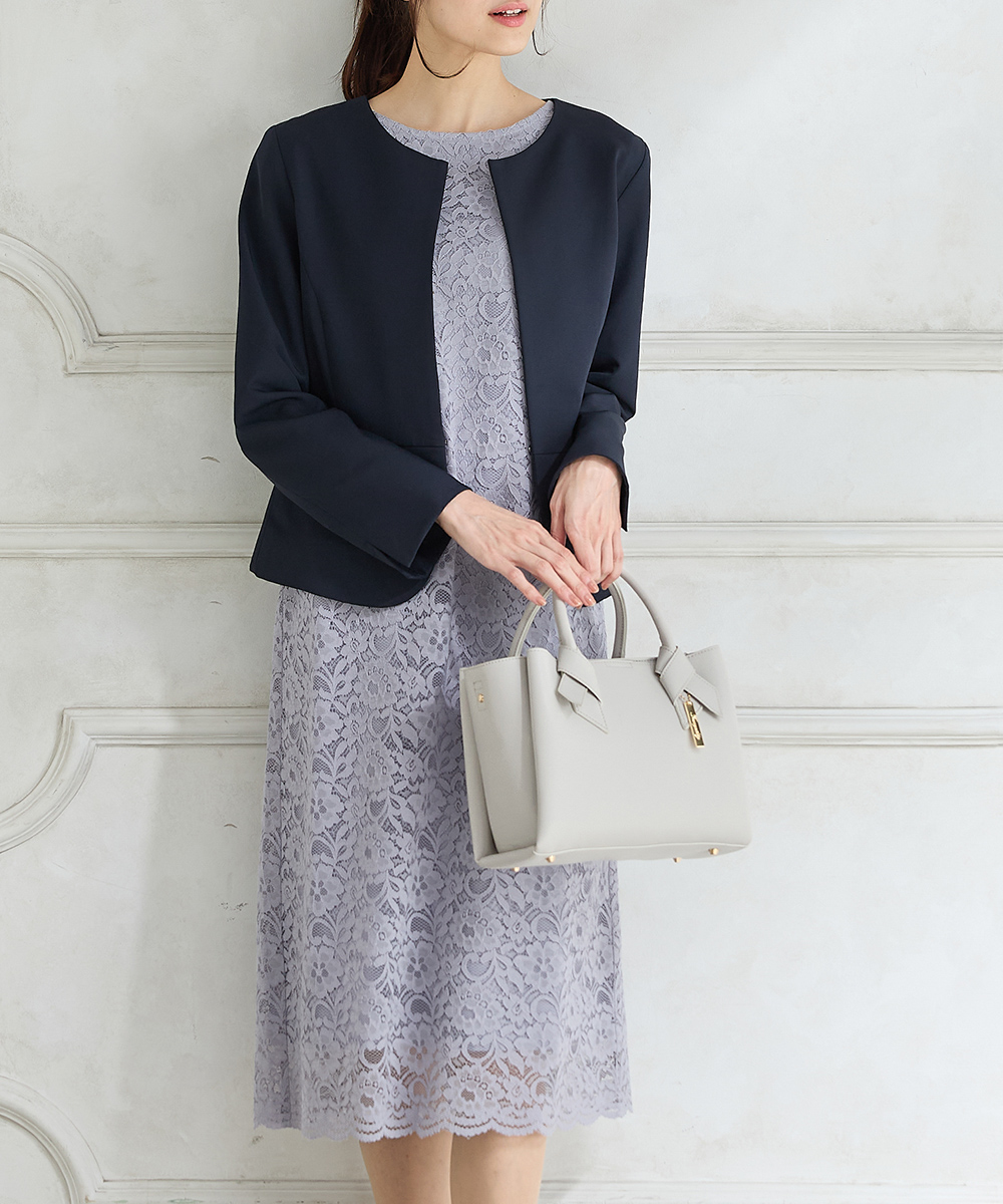 Honeys（ハニーズ） ワンピース ロング丈 大きいサイズ セレモニー