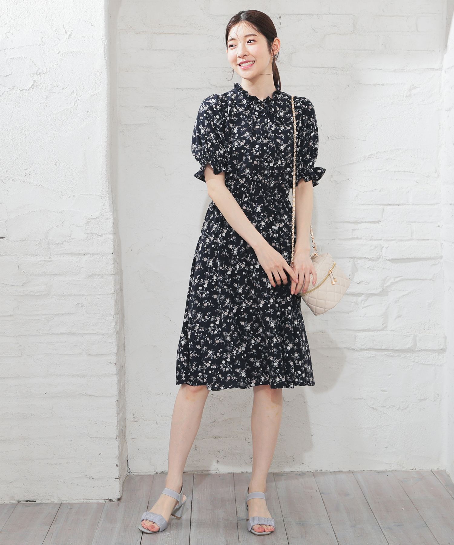 CARVEN ワンピース ミニ 柄 チュニック