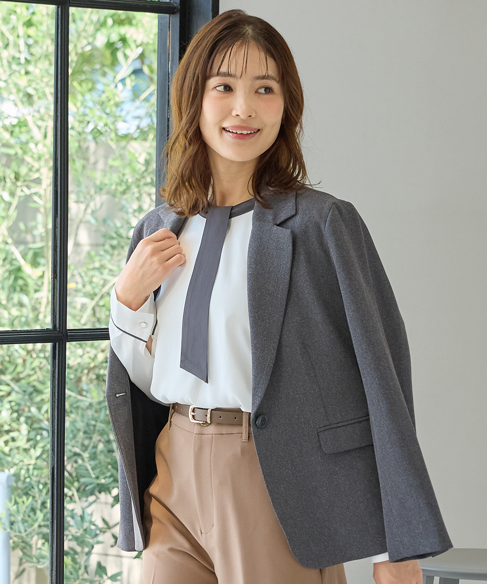 Honeys（ハニーズ） トップス 長袖 ハニぽか あったか 大きいサイズ