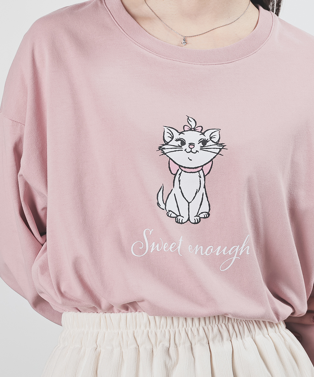 ディズニー　ロンT Honeys トップス Tシャツ ロンT 長袖Tシャツ カットソー 長袖