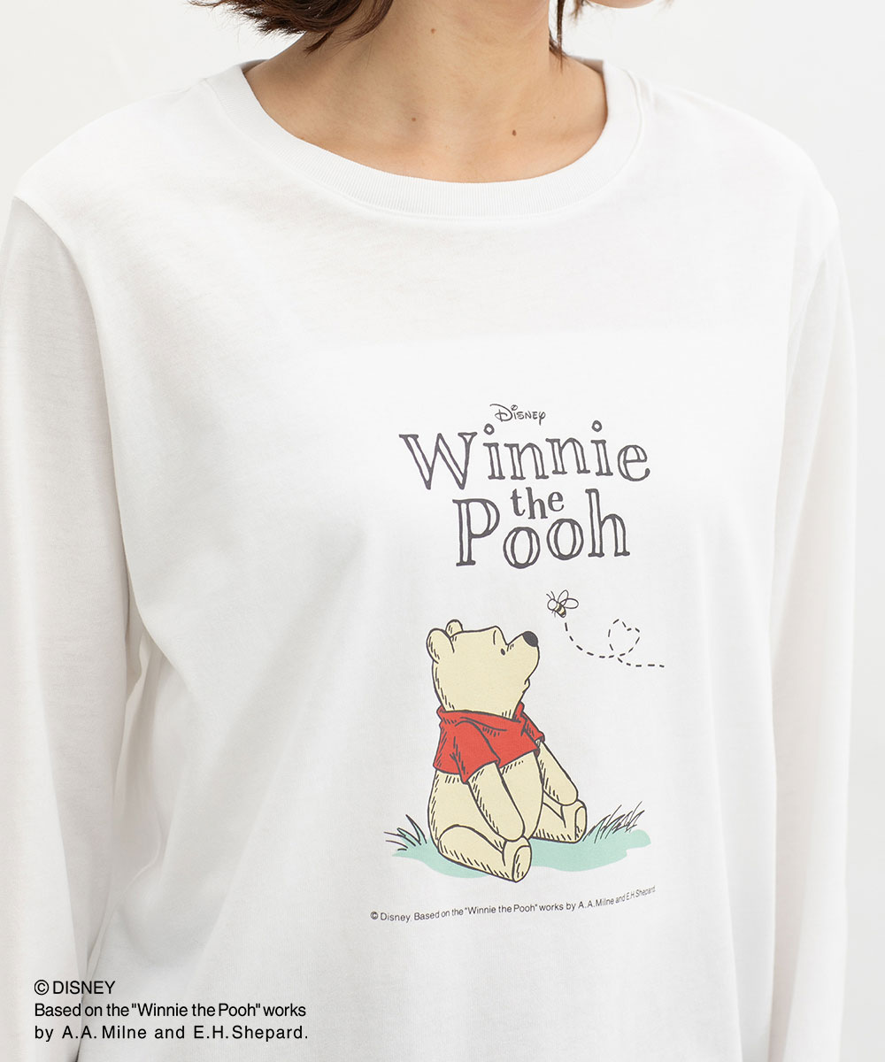 プーさん様　トップス　white サイズs Honeys（ハニーズ） トップス Tシャツ ロンT 長袖Tシャツ カットソー