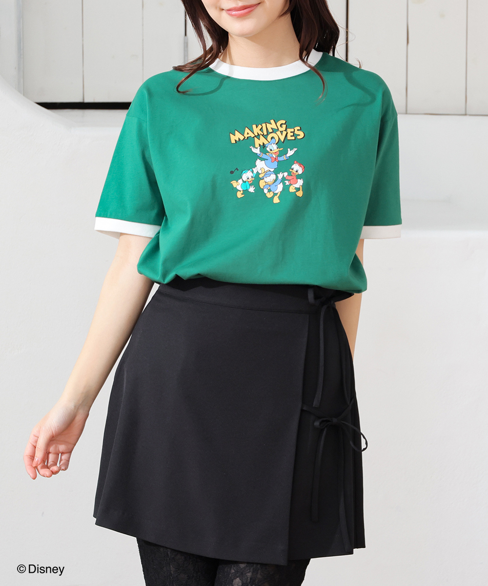 Honeys（ハニーズ） トップス 半袖Tシャツ カットソー ハニさら Disney