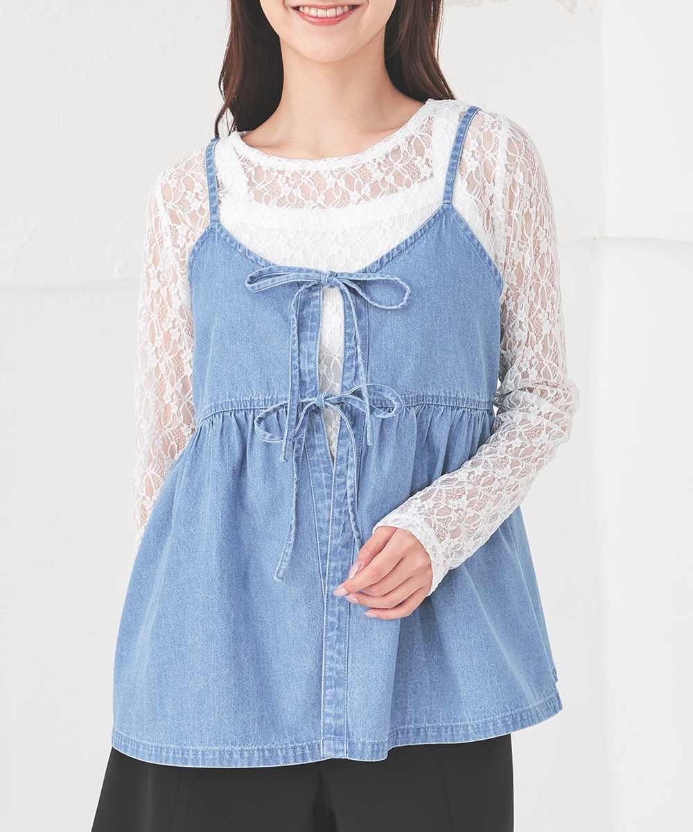 はるみさん専用 シーハニトップス LAGUA GEM | RIB KNIT LOGO タンクトップ (タンクトップ ) |SHEL