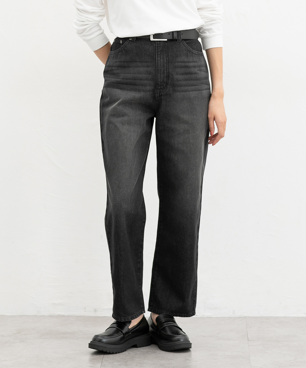 Honeys（ハニーズ） ボトムス パンツ デニム ストレートパンツ ロング